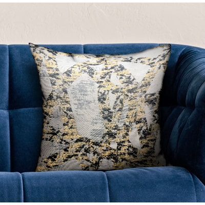 Sequined Outdoor Reversible Throw Pillow