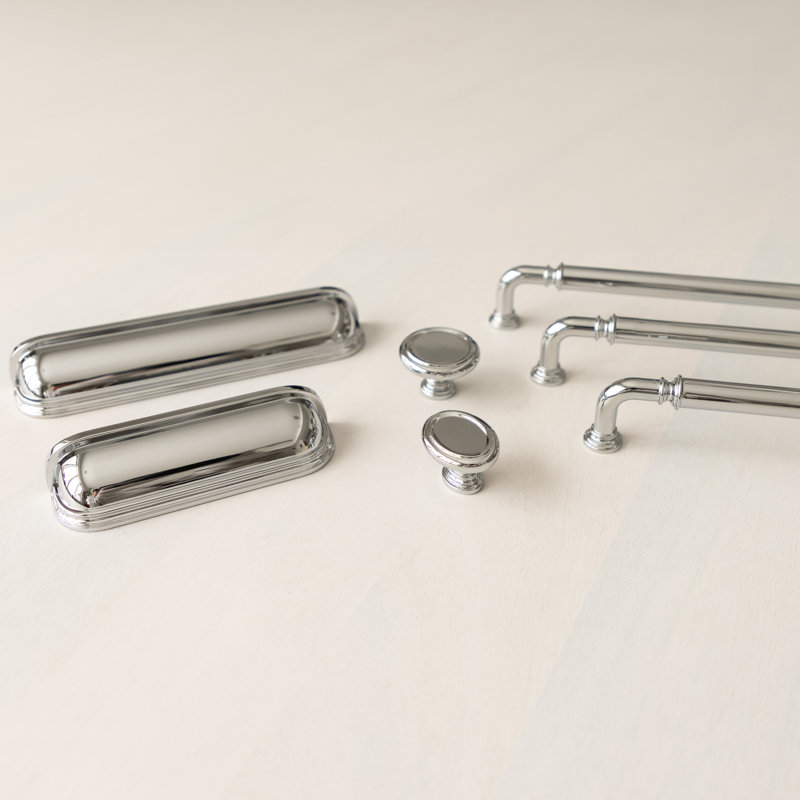 Berkshire Cup Pull, 3", Chrome