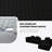 Black 4 - Seat Modular Sectional With Oversized Chaise And For Living Room, Medium Firm Seat, American Design, Foam Filler, Main Material, Stain , Machine Washable Soft, Shrink To Pilling Brushed-2044520220