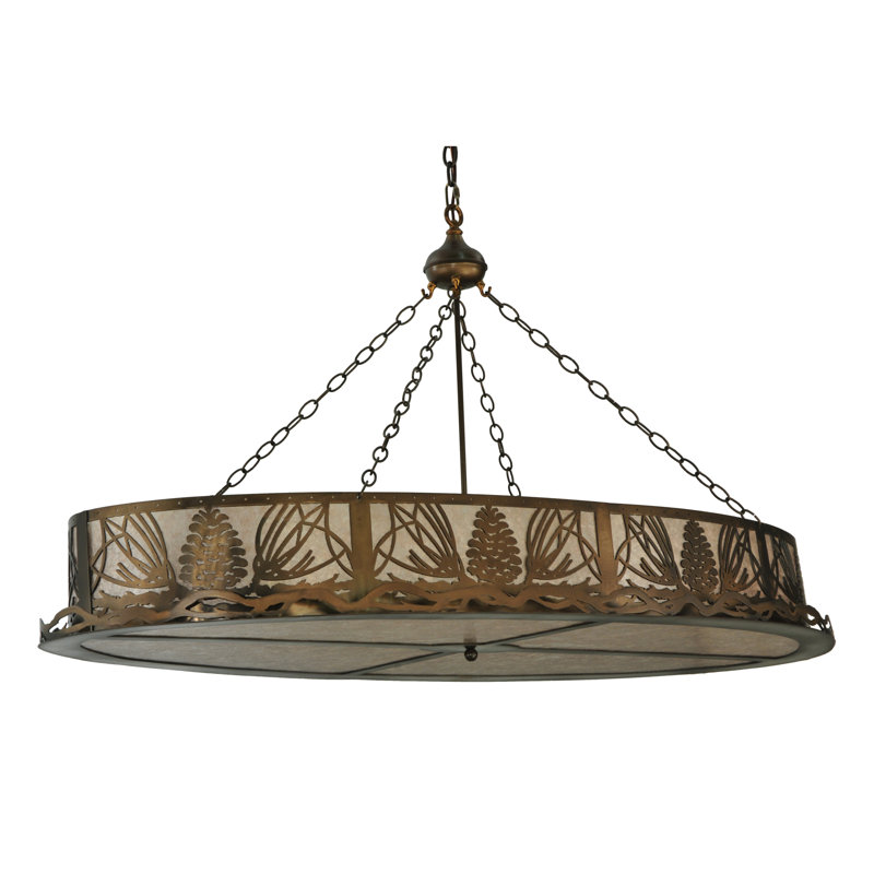 Greenbriar Oak 8 - Light Pendant