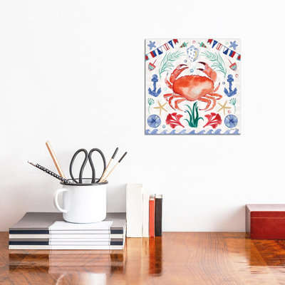 Maritime Delight II by Farida Zaman - Wrapped Canvas Print