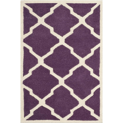 Carolene Hand Tufted Wool Geometric Rug