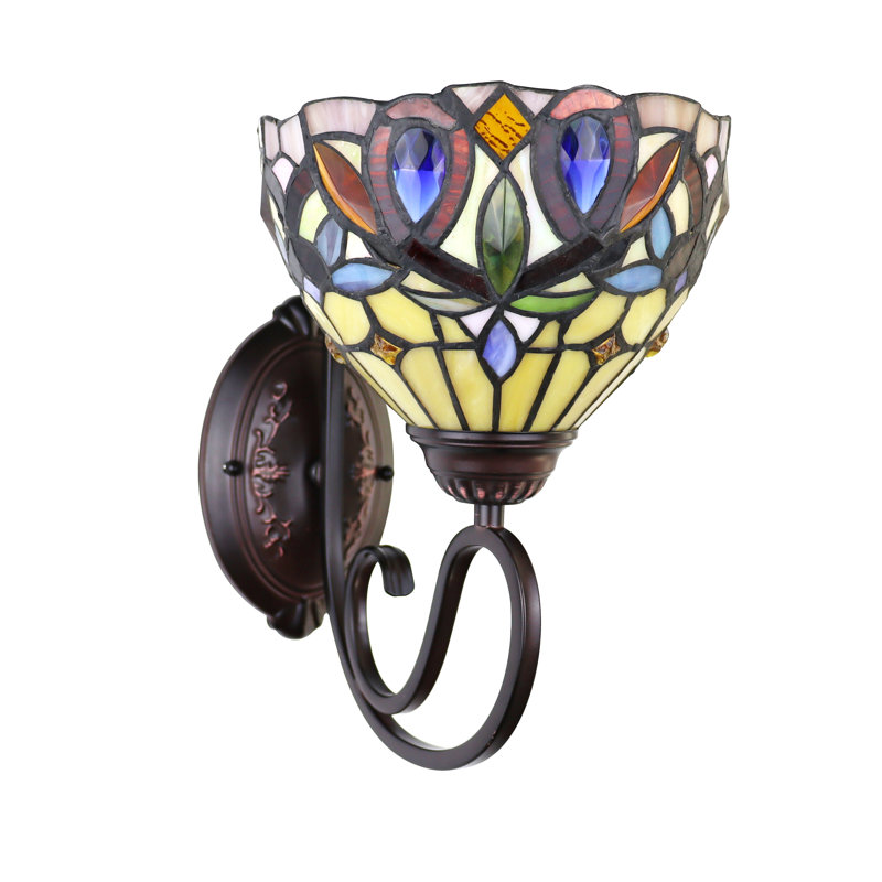 Abdeslam Glass Armed Sconce
