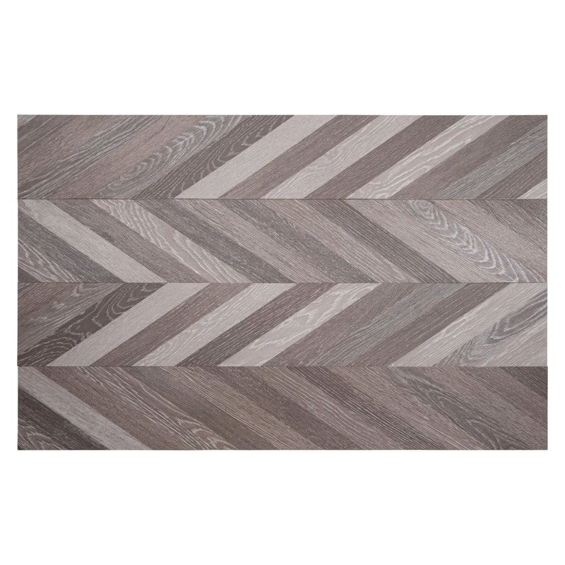 Plancher de vinyle à peler et coller BaseCore 12 mil x l 6 po x L 36 po, Moka
