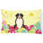 Easter Eggs Outdoor Throw Pillow