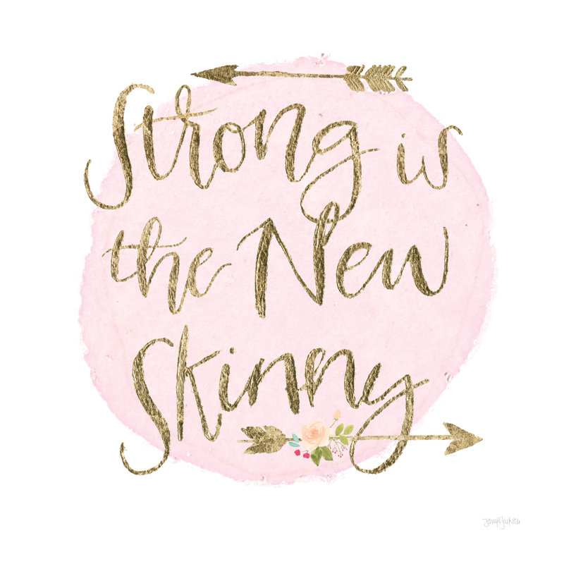 Girl Power I by Jenaya Jackson - Wrapped Canvas Print, 30cm H x 30cm W x 3.8cm D