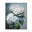 White Hydrangea Whispering Hues - Floral Wall Clocks-99632453