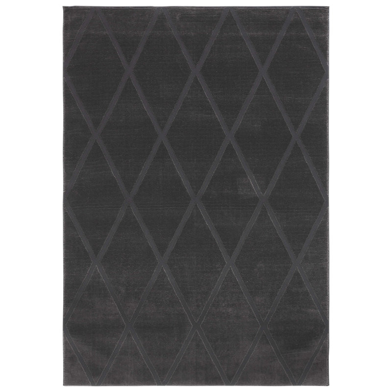 Ilyess Performance Geometric Rug, Rectangle 5'3" x 7'7"