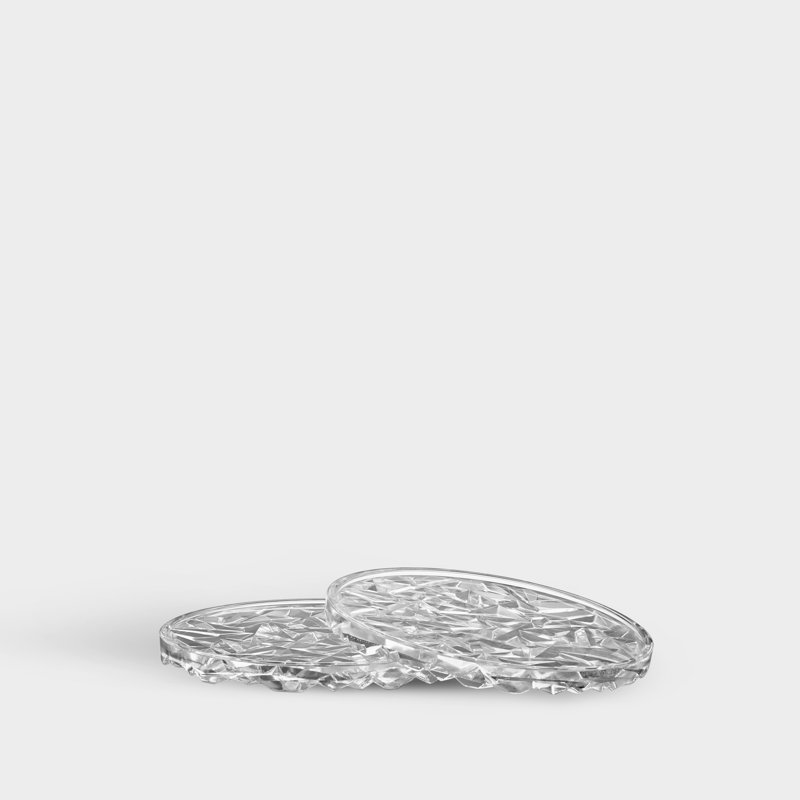 Ensemble de sous-verres ronds 2 pièces Carat