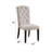 Arlethe Upholstered Side Chair in Beige and Weathered Espresso (Set of 2)