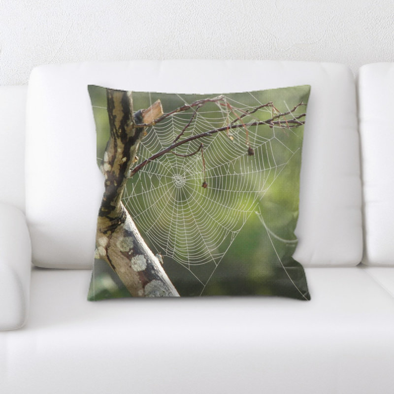Microsuede Throw Pillow