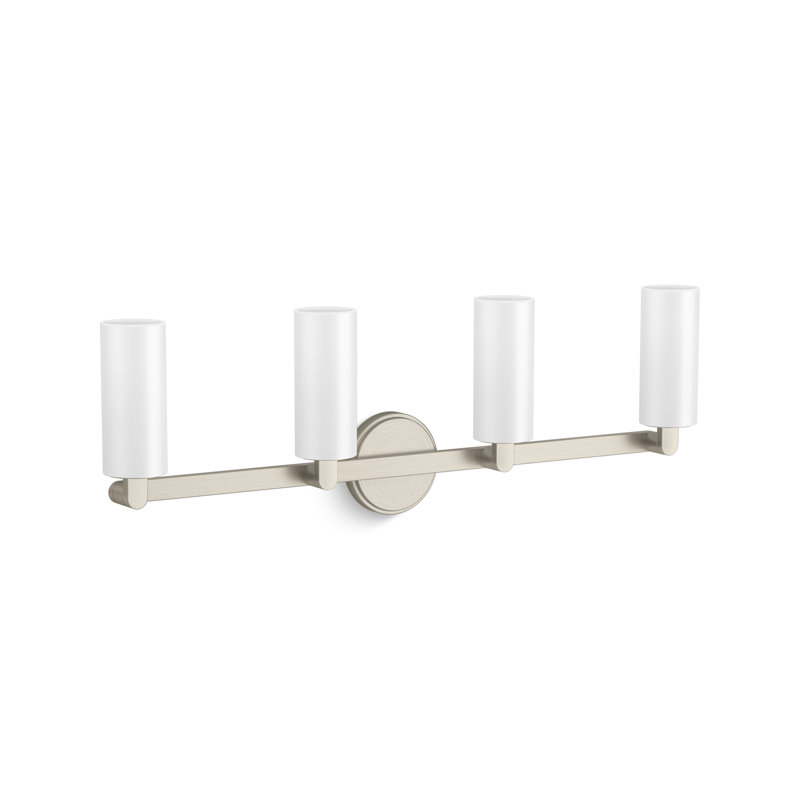 Crue Four-Light Sconce, Brushed Nickel
