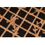 Tapis géométrique noir en laine noué à la main à motif géométrique 5 pi 10 po x 8 pi 9 po Baccio