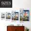 NAUTICAL Series CCCCXVII - Reproduction encadrée de qualité supérieure - prête à être accrochée - aucun clou requis - aucun clou requis-219663173-219663186