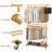 Margaretjo Metal Rolling Clothing Rack-1013872275