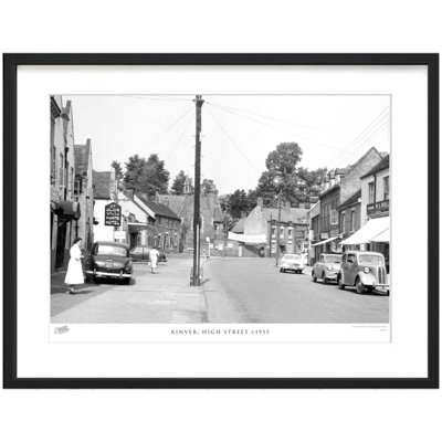 Kinver, High Street C1955 - Single Picture Frame Print
