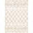 Kostantza Collection Cream Beige Soft Trellis Indoor Area Rug-1177468426