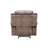 Zubaida Two Tone Velvet Glider Recliner-2028234906
