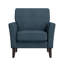 Alex Transitional Flared Arm Upholstered Armchair-316918097