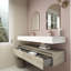 Ensemble de meuble-lavabo double mural 60 po Alysa-71095544
