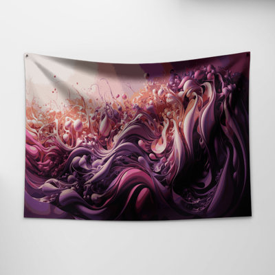 Tapisserie murale Biomorphic Abstraction 46