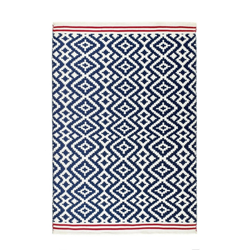 Stephanne Rectangle Geometric Flokati Indoor / Outdoor, Rectangle 200 x 290cm