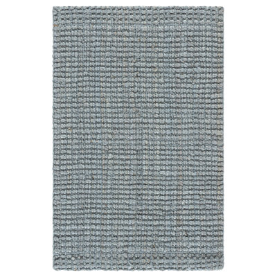 Ame Natural Fiber Hand Woven Jute Solid Color Rug