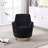 Velvet Swivel Barrel Chair, Swivel Accent Chairs Armchair for Living Room-1381513579-1381513577