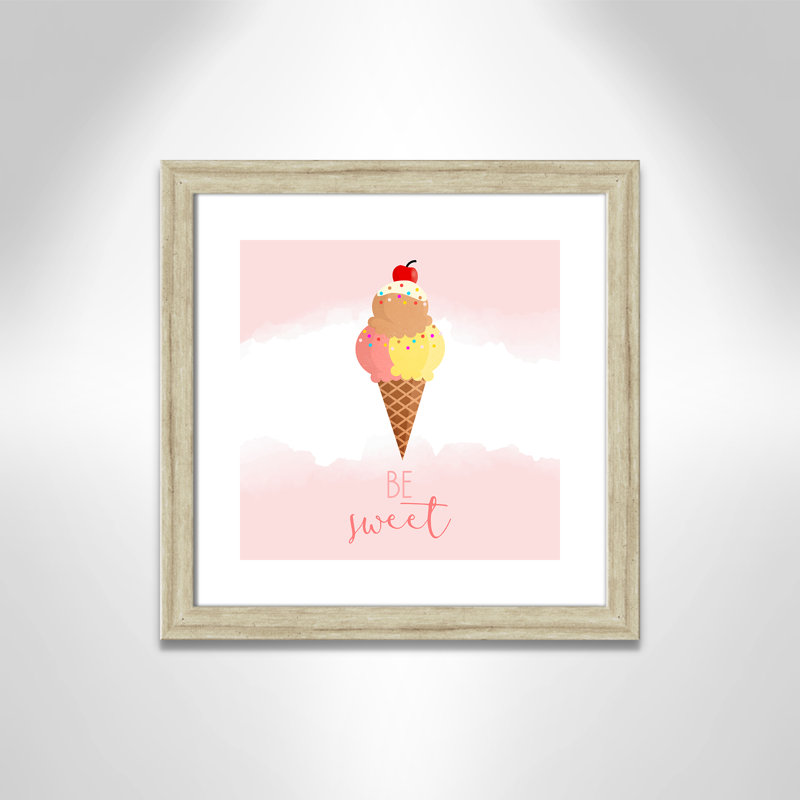 Doux 2, H 18 po x l 18 po x P 0,63 po, Beige Flat Framed