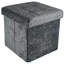 Haefner 38cm Wide Velvet Tufted Square Solid Colour Ottoman with Storage-539653511