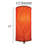 12 Inch Cocoa Leaf Cylinder Table Lamp Red-642951045