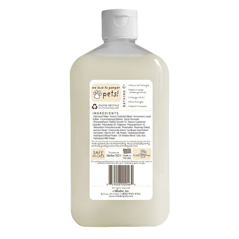 Chiot Bobbi Panter pour chiens, sans déchirure ni sel, 14 oz