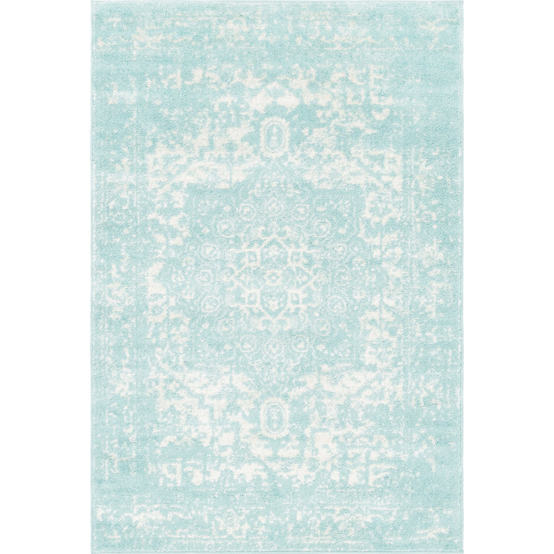 Valjean Oriental Indoor Rug, Rectangle 4'1" x 6'1"
