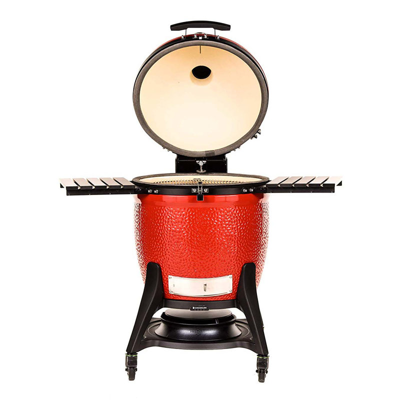 Kamado Joe 53.5" BBQ Kamado Charcoal Grill with Side Shelves