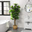 Faux Fiddle Leaf Fig Tree in Pot-927493057