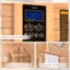 Sauna à vapeur traditionnel pour 2 personnes EROMMY, sauna d'intérieur pour la maison, spa avec haut-parleur Bluetooth et éclairage de chromothérapie, pruche