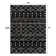 Kerana Moroccan Beni Souk Black/Cream Rug