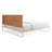 Me Time Leather Metal Platform Bed-94578384