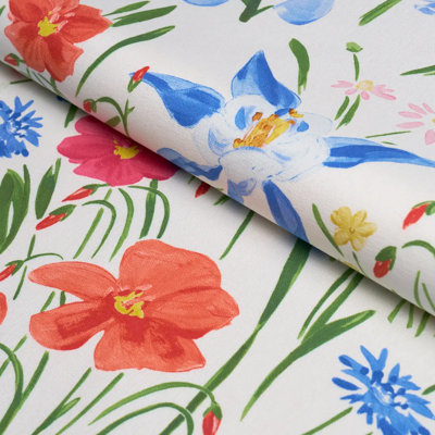 Tissu floral Schumacher X Patrick Mele Oz