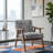 Maret 30.71'' Wide Classic Accent Chair Armchair Reception Chair Reading Chair-268460082