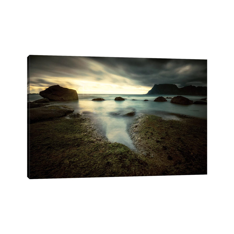 Lofoten Tide Pool by Andreas Stridsberg - Wrapped Canvas Gallery-Wrapped Canvas Giclée