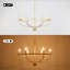 6 - Light Dimmable Wagon Wheel Chandelier-814981563