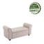 Banc de rangement rembourré en tissu Ammarie-88075910