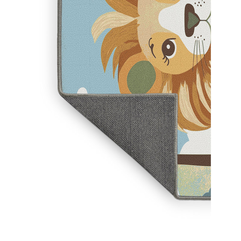 Tapis pour enfants East Urban Home, Rectangulaire 2 pi x 3 pi