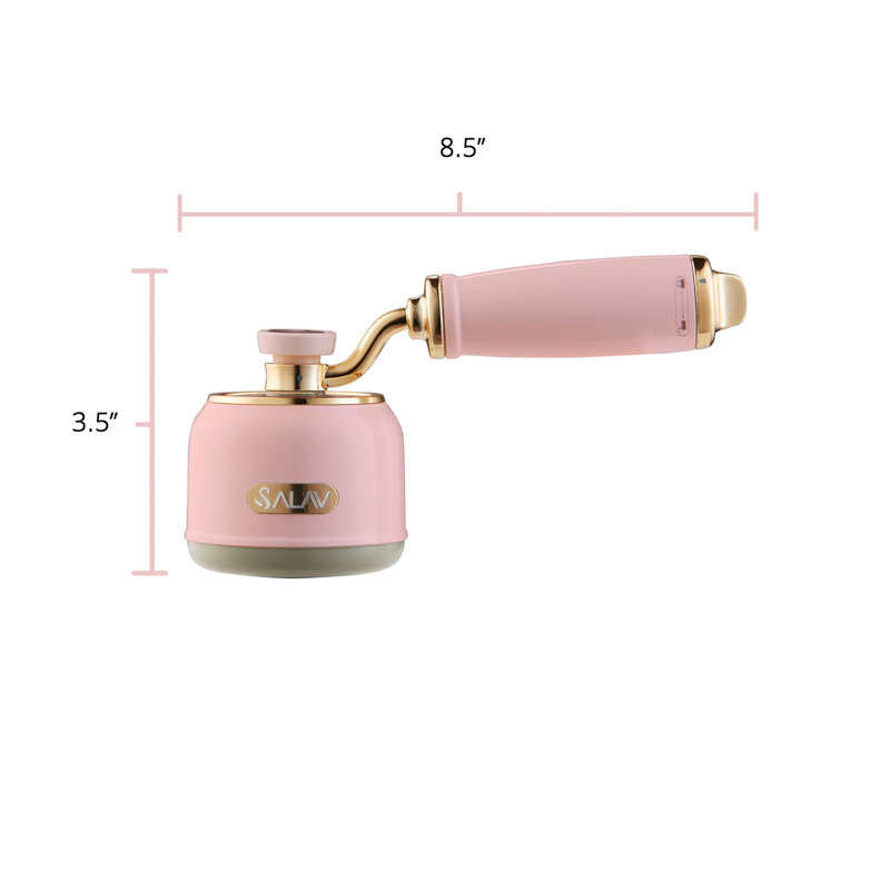 SALAV LR-900 Retro Edition Fabric Shaver + Lint Roller, Rose