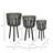 Includes plant rack flower pots