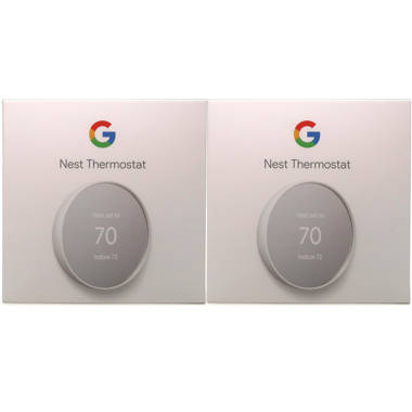 Taylor Precision Products Smart Universally Compatible Thermostat with Outdoor  Temperature Sensor