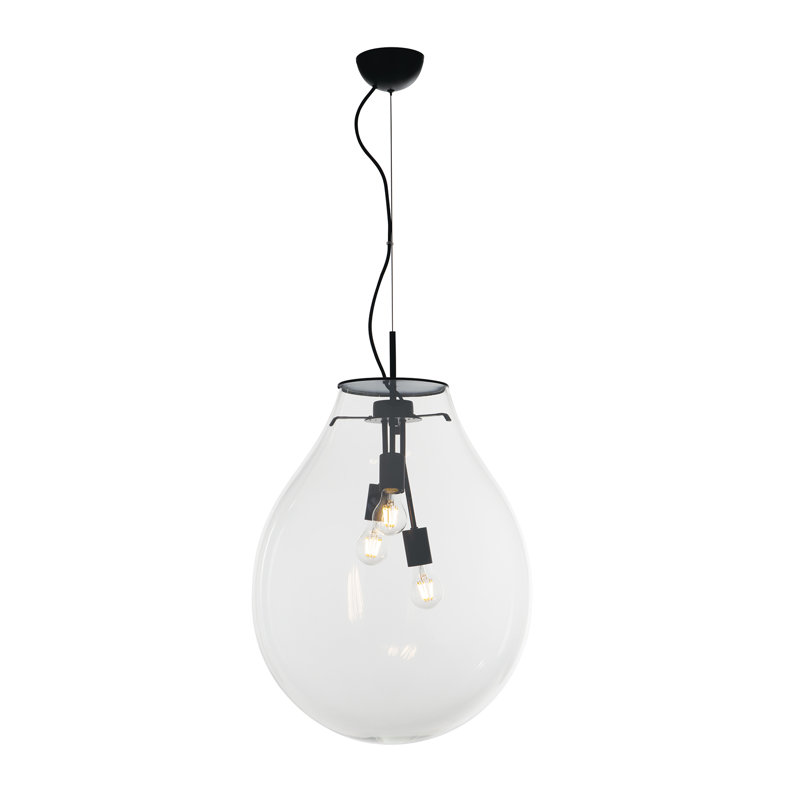 Camili 3 - Light Teardrop Pendant, 196cm H x 70cm W x 48cm D