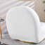 Fauteuil d'appoint pivotant Modern Velvet