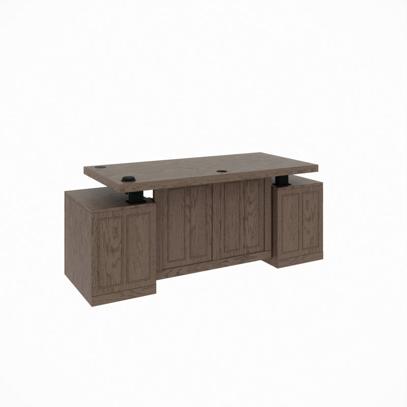 Bureau de rangement Windsor, Gris
